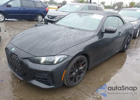 2025 BMW 430I из США, поврежденный, VIN WBA33DB00SCU18176